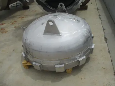 GBI, Stainless reactor / autoclave, 450 psi, 460° F, 46" x 16' ID, 2017