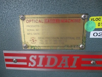Sidai #SCM-2, Optical Grinding Machine, 2013