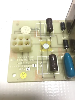 Cyberex 41-98-26002 Overtemp Shutdown Circuit Card Assembly