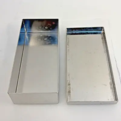 Stainless Steel Sterilizer Freezer Box 8x4x2"
