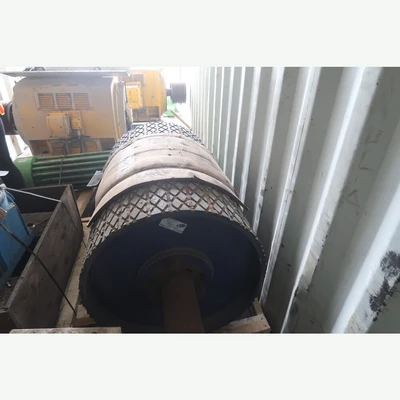 31in Dia. x 44.5in Rubber Lagged Pulley