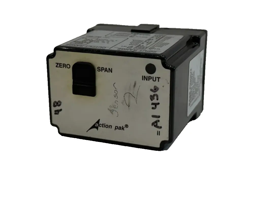 USED ACTION PAK MDL 4380-2000-1-U SIGNAL CONDITIONER MDL 438020001U