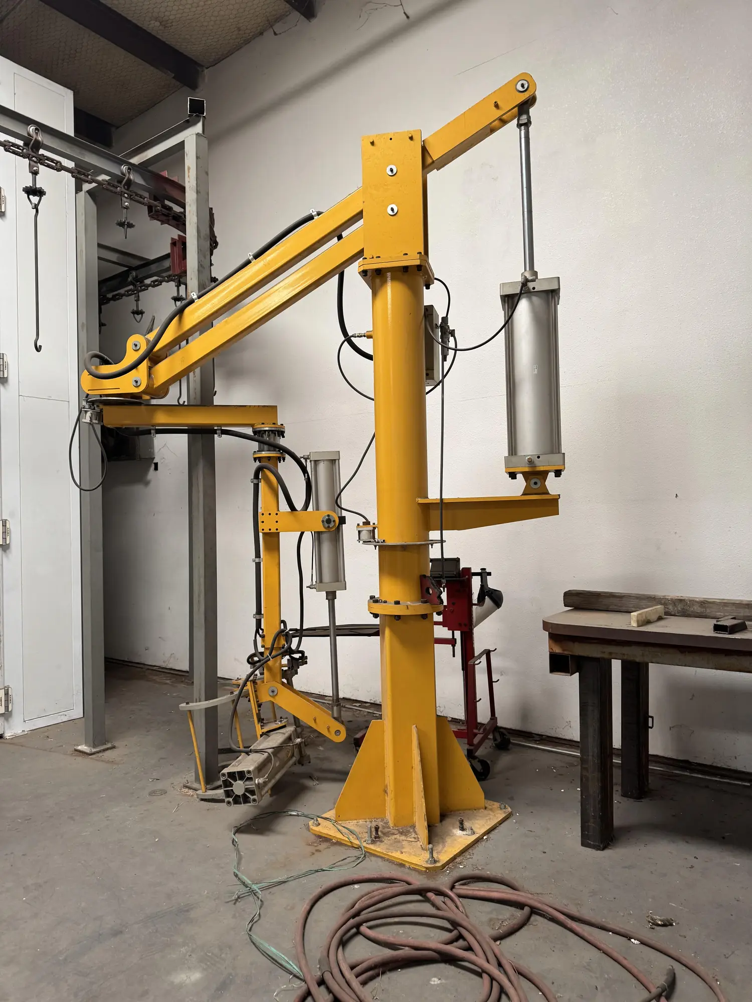 Jib Crane Hydraulic Part Manipulator