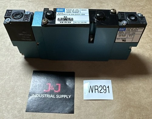 Used Mac 92B-EAB-C1K-DM-DFFP-1DM Valves/Fittings Indiana US | J&J Industrial Supply #1078325