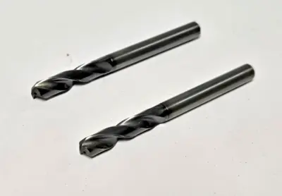 5/16 Solid Carbide Drill Bit Coolant Thru Used Made in USA Lot of 2
