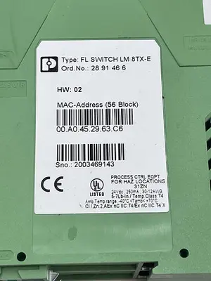USED PHOENIX CONTACT PHOENIX CONTACT FL SWITCH LM 8TX-E
