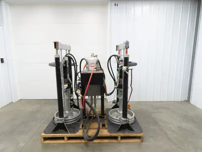 Graco Viscount II Metering Dispensing Drum Unloader Bulldog Pneumatic Hydraulic