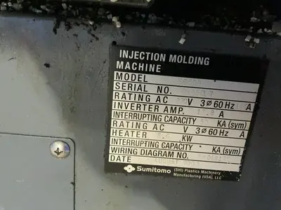 Used 2004 SUMITOMO SE50D Injection Molding Machines Ohio US | HGR 24 #1134105