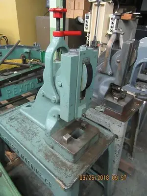 Ruesch 7-Ton Heavy Duty Foot Press, Model #7