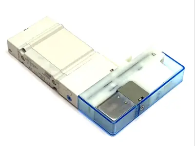 USED SMC 5-PORT SOLENOID VALVE