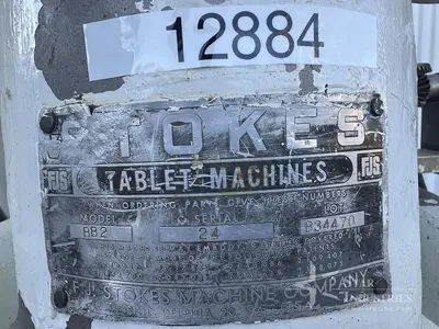 Used STOKES BB2 Tablet Presses | Star Industries #1253425