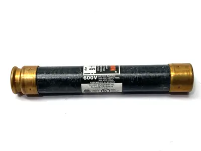 USED FUSETRON TIME-DELAY CURRENT LIMITING FUSE CLASS RK5 600V 15A SHELFWARE