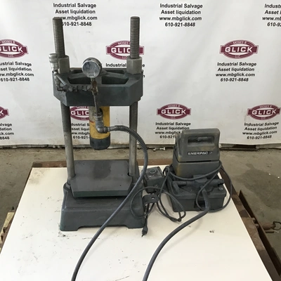 Carver M Laboratory Hydraulic Press with Enerpac PUJ1200B Hydraulic Pump