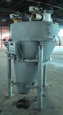 SPC8314  Bin Hopper Silo 45 cu.ft., bulk storage bin, Stainless Steel