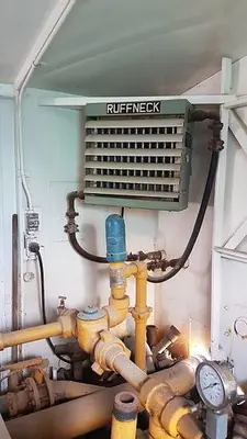 USED GARDNER DENVER PA-8, 4 1/2 X 8 TRIPLEX MUD PUMP