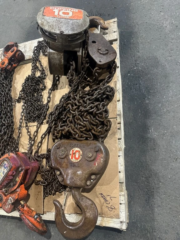 COFFING 10TON CHAIN HOIST - MANUAL