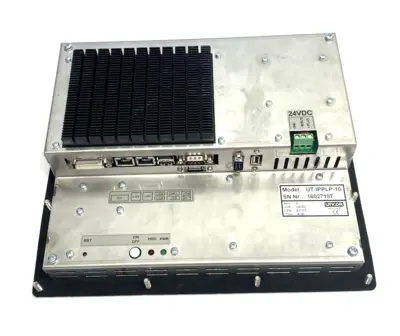 Used Uticor Touch Screen Industrial Panel PC 10.4" TFT 1024 x 768 Res. Automation Control (HMI) Michigan US | Maverick Industrial Sales #1399983