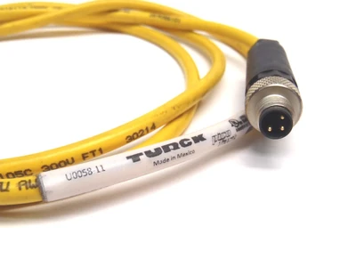 PKG 4M-6,U0058-11 | Turck PKG 4M-6 PicoFast Cable Cordset U0058-11 MINIMUM 41" INCHES - Used