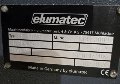 Used 2007 ELUMATEC TS 161/30 Miter Saws Michigan US | iGAM Industrial Marketplace #1305336