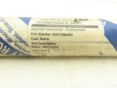 Valley Roller 2.00x28.38x2.50 Rubber Covered Print Press Roller 28.5"