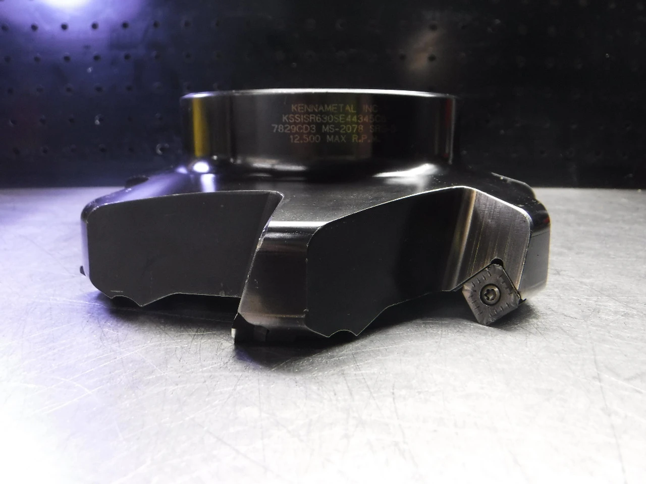 Kennametal 6.30" Indexable Facemill 1.5" Arbor KSSISR630SE44345C6 (LOC2008D)