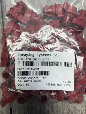 Used SPRAYING SYSTEMS QPTA5070 Misc Electrical & Power Parts South Carolina US | ESS Industrial Equipment Sales #1328101