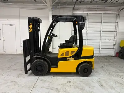 Used 2021 YALE GDP050VX Internal Combustion Forklifts: Pneumatic Tire Texas US | 4K Lift Co #1503936