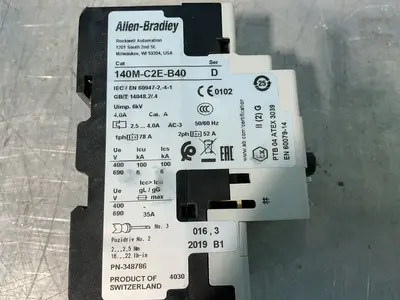 Used 2019 ALLENBRADLEY 140MC2EB40 Circuit Breakers Ohio US | HGR 24 #1545280