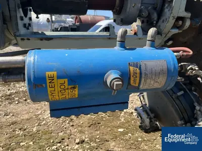 USED 3V Tech 5,000 Gal 3V Tech Glass Lined Reactor, 90/125#