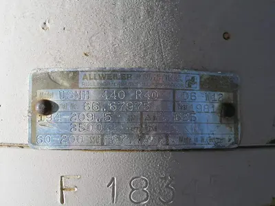 USED ALLWEILER USMH 440 R 40