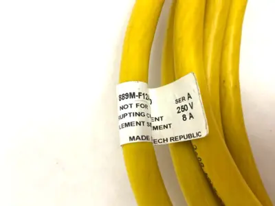 Used Allen-Bradley Ser. A Single Ended Cordset M23 12-Pin 13.5' Length Cable & Wire Michigan US | Maverick Industrial Sales #1391281