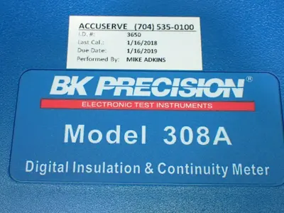 Used BK PRECISION 308A Electrometer/ High Resistance Meters Ohio US | HGR 24 #1187216