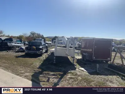 Used 2021 TEXLINE 45' X 96 Flatbed Trailers Texas US | Proxy Equipment #1377876
