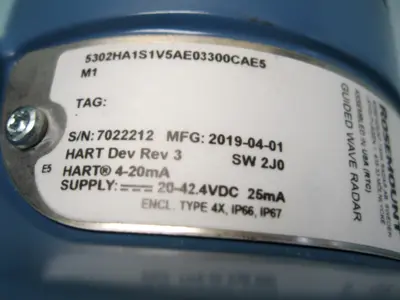 NEW Rosemount 5302 HA1S1V5AE03300CAE5M1