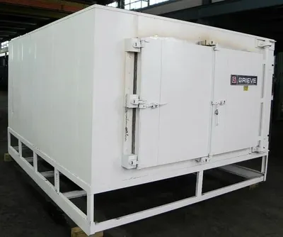Grieve Modified ID-1250 Atmosphere Box Temper, 72″W x 42″H x 78″L, Electric, 1250°F