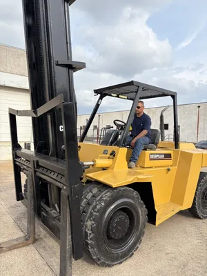 Used CATERPILLAR DP80 Internal Combustion Forklifts: Pneumatic Tire Texas US | 4K Lift Co #1503957
