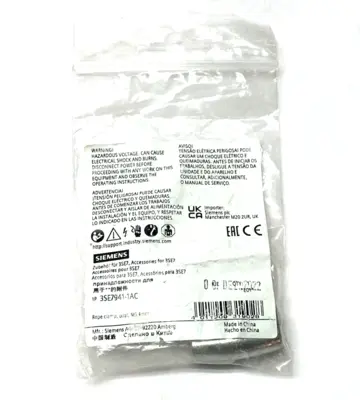 NEW SIEMENS STEEL EGG SHAPE OVAL ROPE CLAMP 4MM HOLES