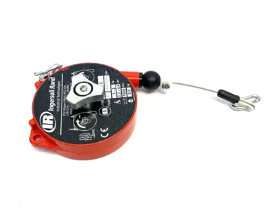 USED INGERSOLL RAND LIGHT-DUTY SPRING BALANCER, 5.2' LIFT, 2.2 - 4.4LBS CAP.