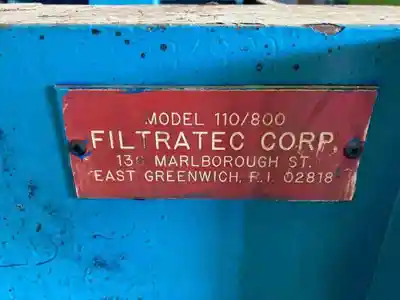 USED FILTERITE 110/800