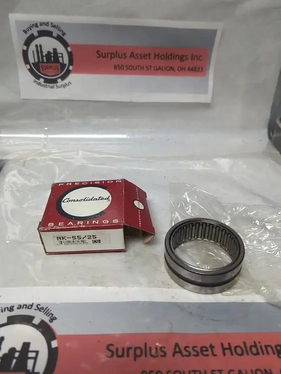 New | in-Stock CONSOLIDATED NK-55/25 Bearings | Surplus Asset Holdings #1199354