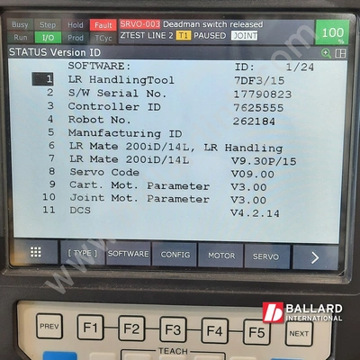 FANUC LR Mate 200iD/14L Robot System w/R30iB Mate Plus