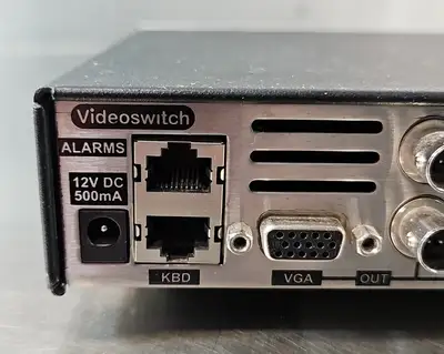 VIDEOSWITCH VI-P14 QUAD VIDEO PROCESSOR & SCREEN SPLITTER VIQ. Loc3B-12