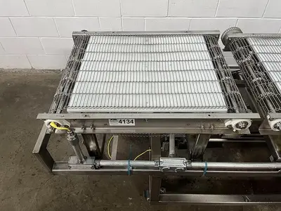 114"L Three-Section Wire Conveyor