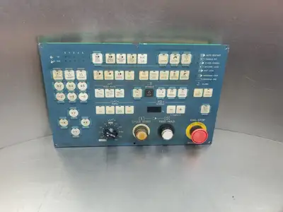 USED FANUC 3E2000979A Operator Panel w/A16B-2201-0115/01A Control Board