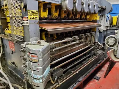 60" Strilich/Voss Cut to Length Line (Used) VX-2399