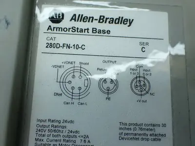 USED ALLENBRADLEY 280DFN10C