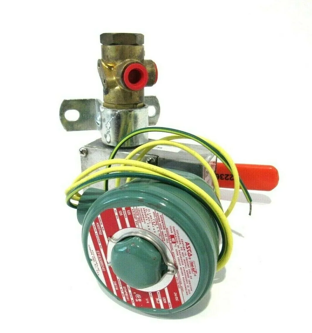 NEW ASCO EF8308B040 SOLENOID VALVE 24DC