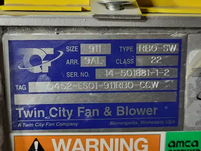 New | in-Stock TWIN CITY FAN RBO-SW Parts (Hydraulics and Pneumatics) British Columbia CA | Lenmark #367009
