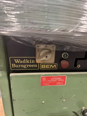 Wadkin Bursgreen Bem Shaper