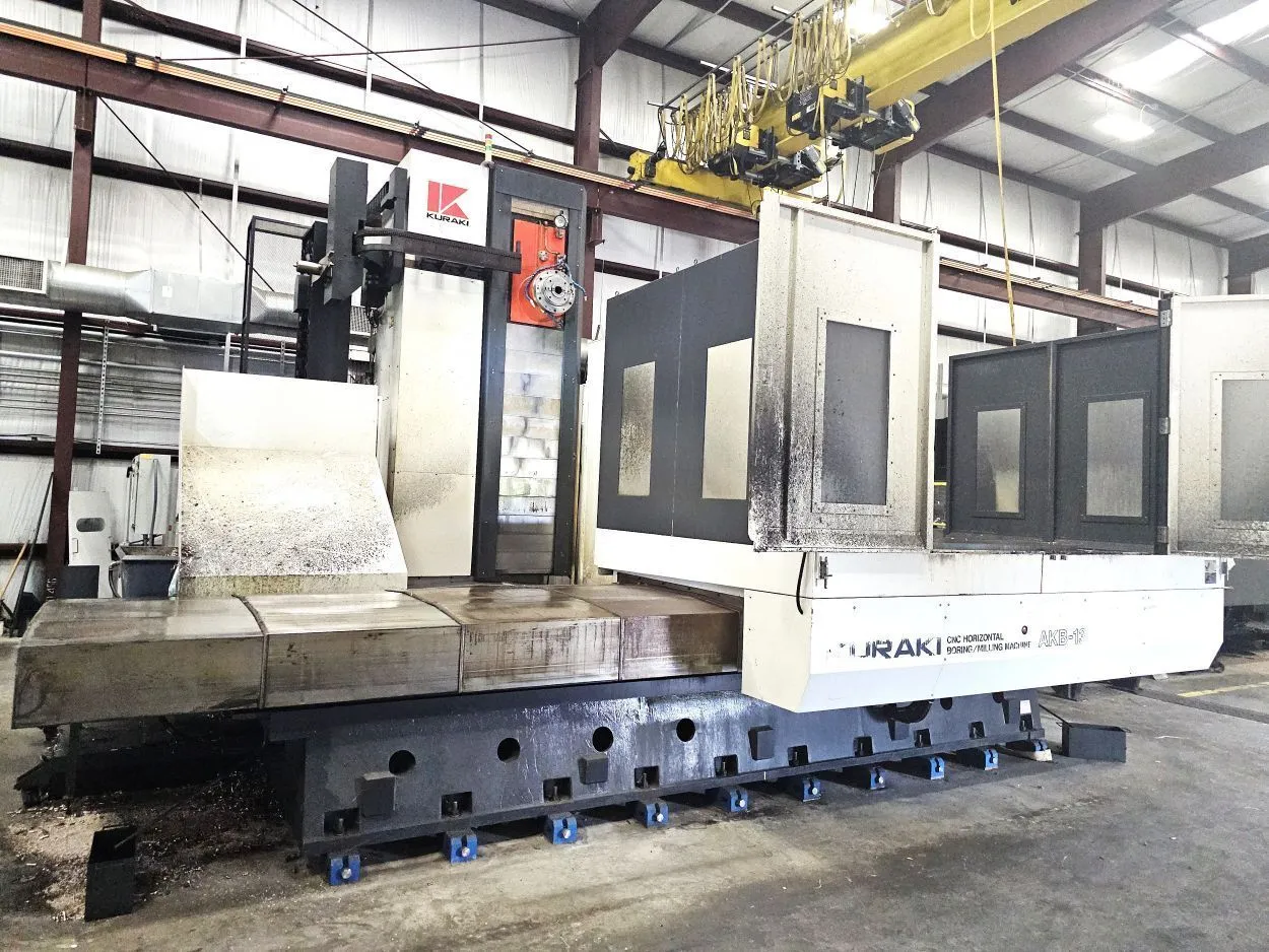 Used 2015 KURAKI AKB-13 Horizontal Table Type Boring Mills Michigan US | Murphy Machinery #1411542